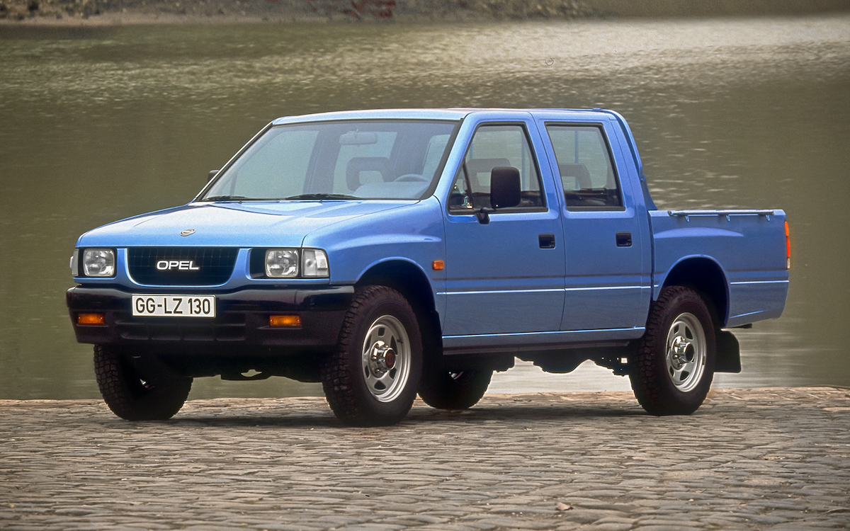 30 anni fa debuttavano in Italia i pick-up Opel Campo 30 anni fa debuttavano in Italia i pick-up Opel Campo