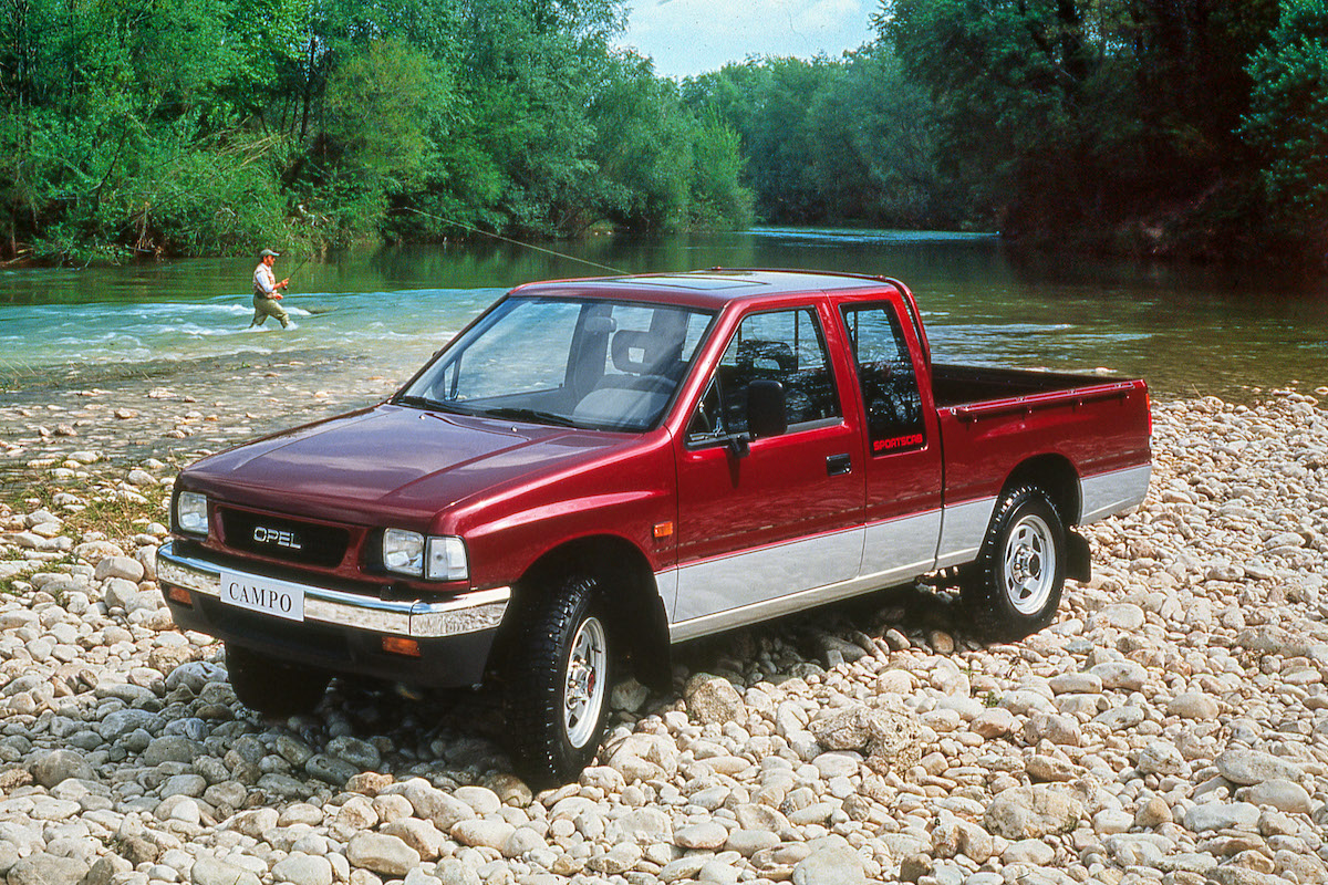 30 anni fa debuttavano in Italia i pick-up Opel Campo 30 anni fa debuttavano in Italia i pick-up Opel Campo