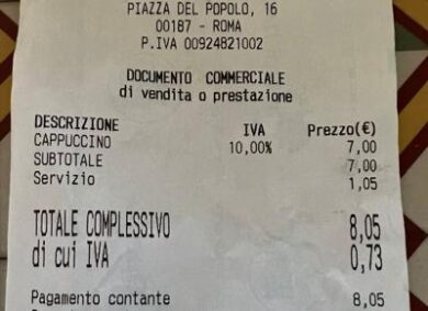 Da Giletti al cappuccino, la Amurri: “8 euro a Roma è una follia”