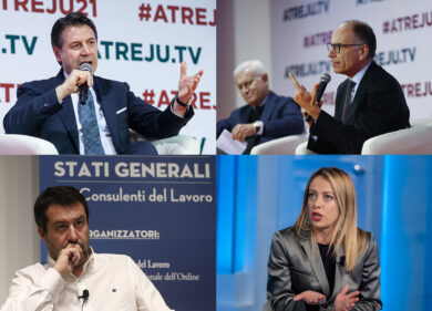 Elezioni comunali 12 giugno, Pd nelle braccia del M5S e Meloni leader del Cdx