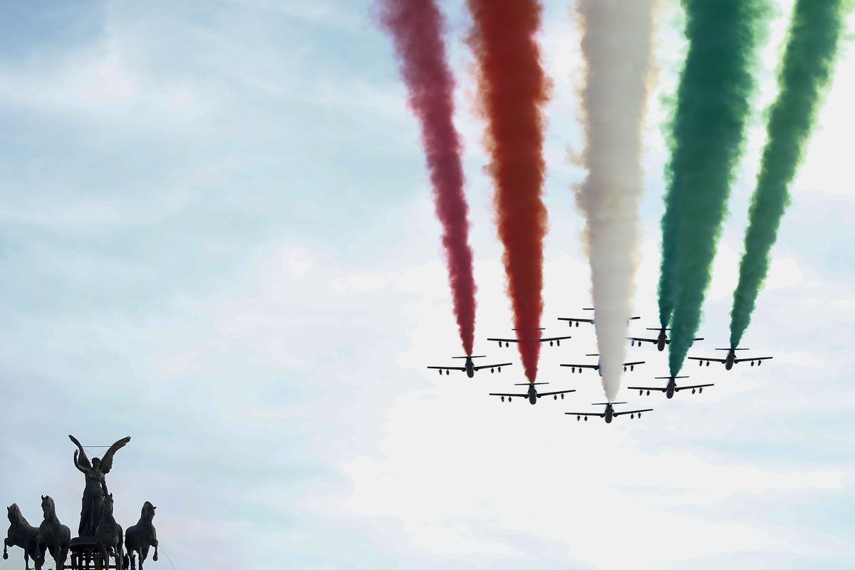 Festa della Repubblica, parata del 2 giugno: sfilano sindaci e medici. VIDEO Festa della Repubblica, parata del 2 giugno: sfilano sindaci e medici. VIDEO