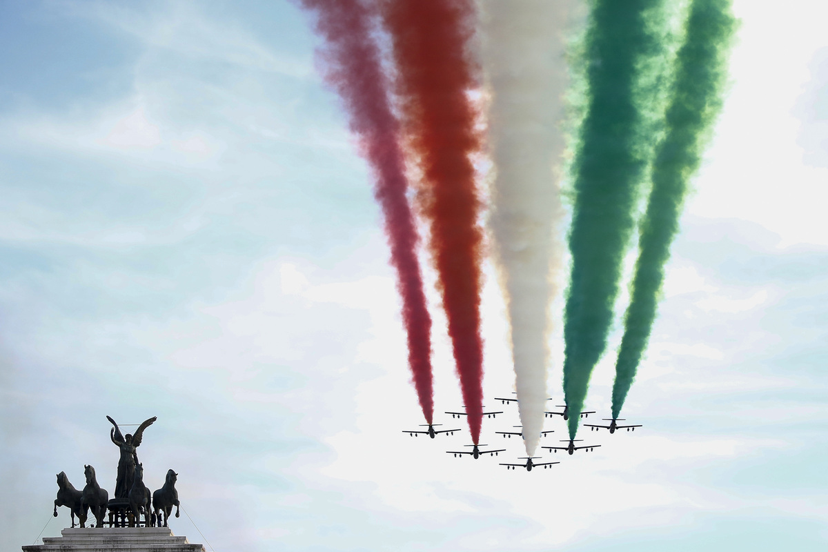 Festa della Repubblica, parata del 2 giugno: sfilano sindaci e medici. VIDEO Festa della Repubblica, parata del 2 giugno: sfilano sindaci e medici. VIDEO