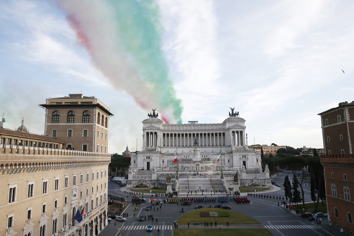 Festa della Repubblica, parata del 2 giugno: sfilano sindaci e medici. VIDEO Festa della Repubblica, parata del 2 giugno: sfilano sindaci e medici. VIDEO