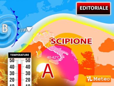 Meteo ponte del 2 giugno, caldo rovente e dominio di Scipione l’africano