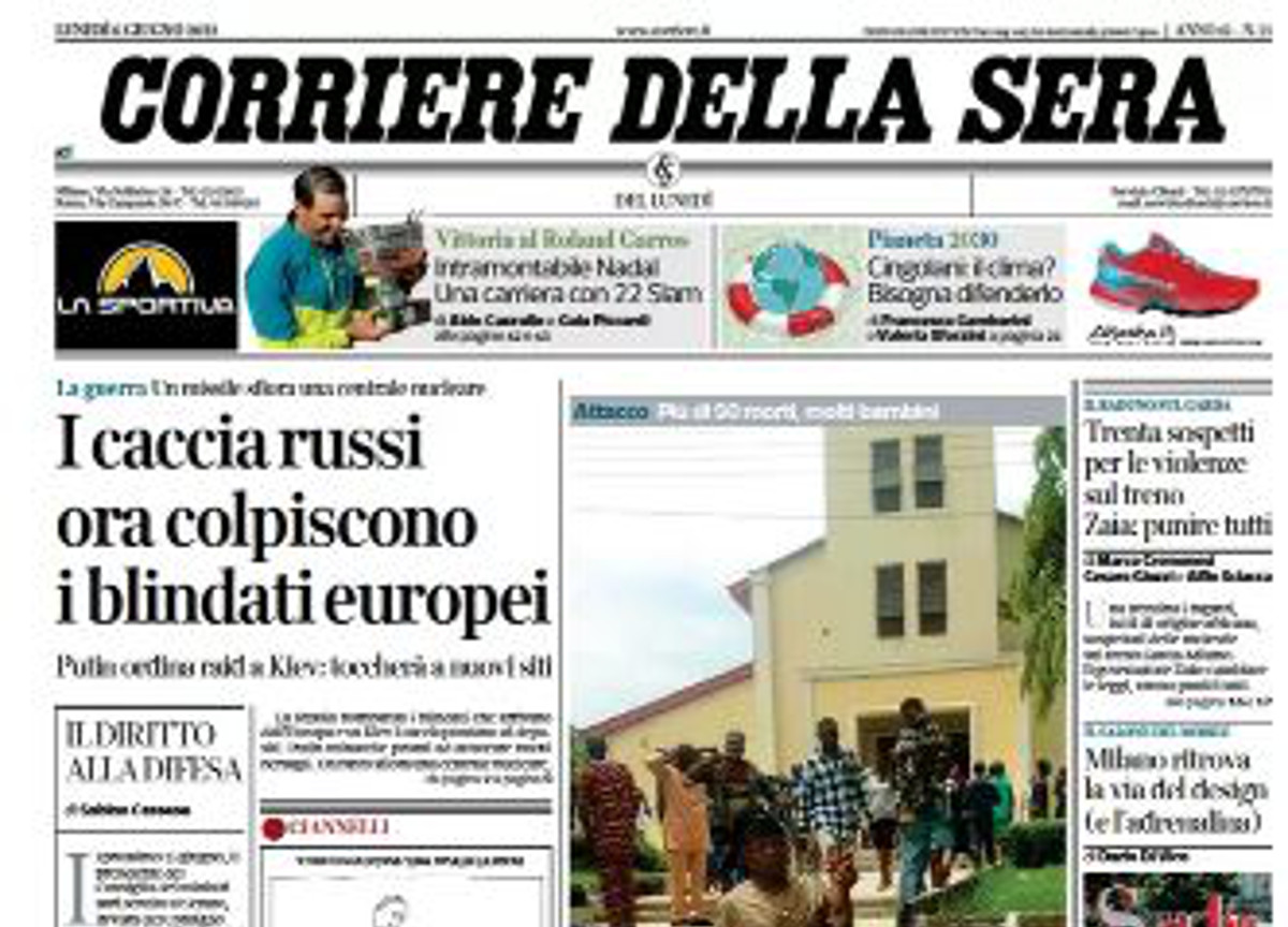 Prime pagine quotidiani 6 giugno 2022: dalla Russia al fisco, tutto fa notizia Prime pagine quotidiani 6 giugno 2022: dalla Russia al fisco, tutto fa notizia