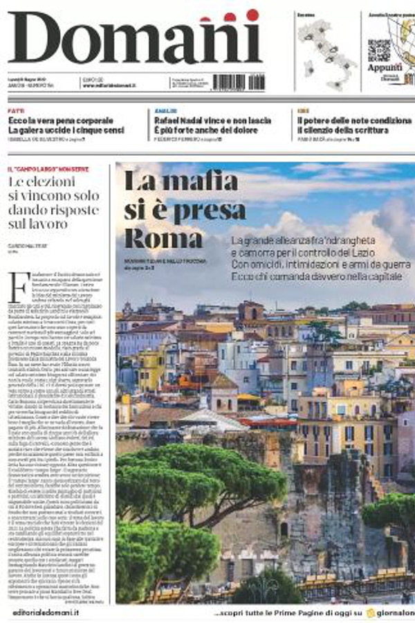 Prime pagine quotidiani 6 giugno 2022: dalla Russia al fisco, tutto fa notizia Prime pagine quotidiani 6 giugno 2022: dalla Russia al fisco, tutto fa notizia