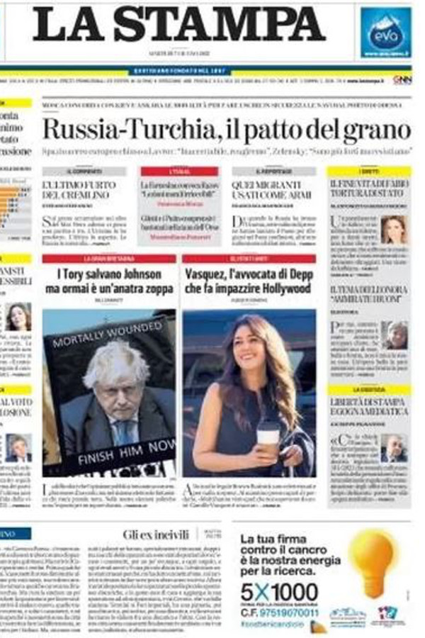 Prime pagine quotidiani 7 giugno 2022: dalla guerra al voto, tutto fa notizia Prime pagine quotidiani 7 giugno 2022: dalla guerra al voto, tutto fa notizia