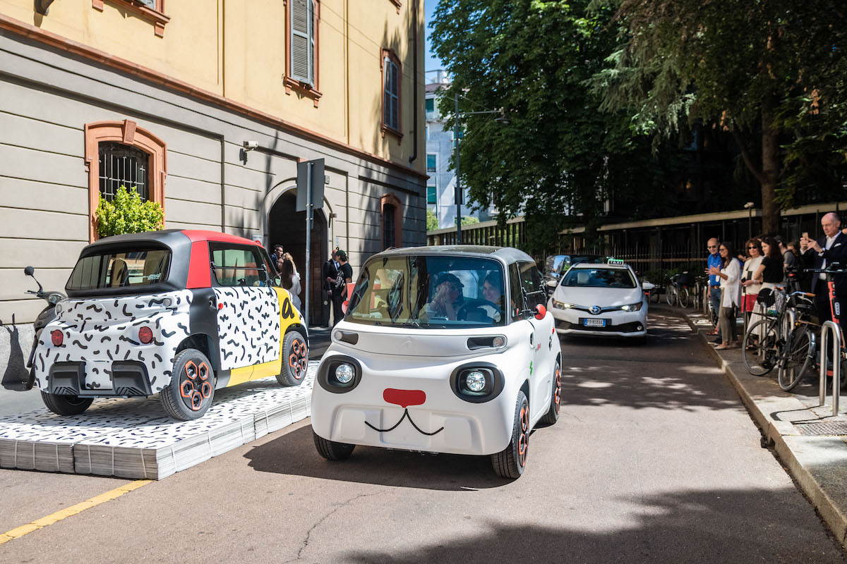 Citroen Ami 100% electric protagonista della Design Week Milanese Citroen Ami 100% electric protagonista della Design Week Milanese