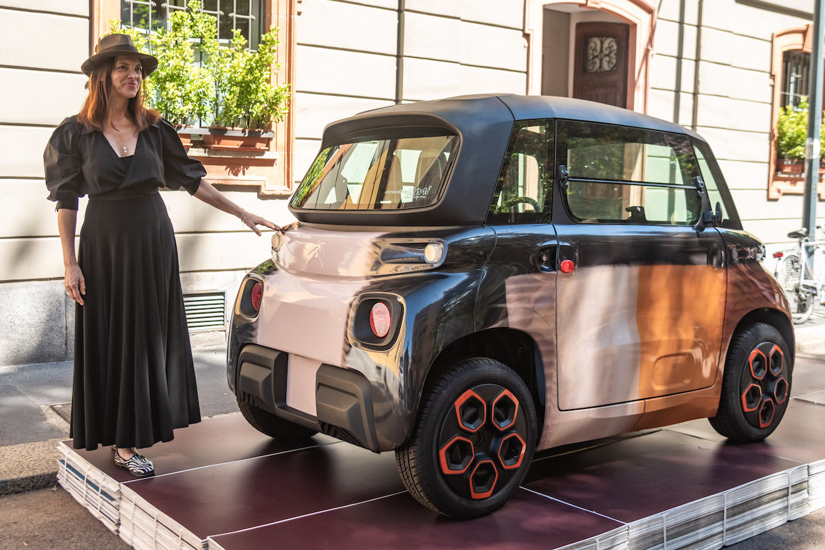 Citroen Ami 100% electric protagonista della Design Week Milanese Citroen Ami 100% electric protagonista della Design Week Milanese