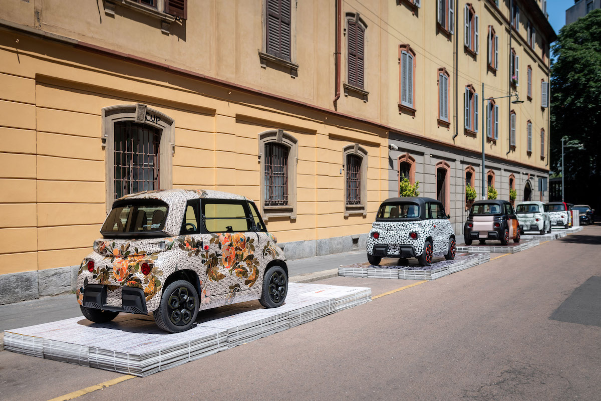 Citroen Ami 100% electric protagonista della Design Week Milanese Citroen Ami 100% electric protagonista della Design Week Milanese