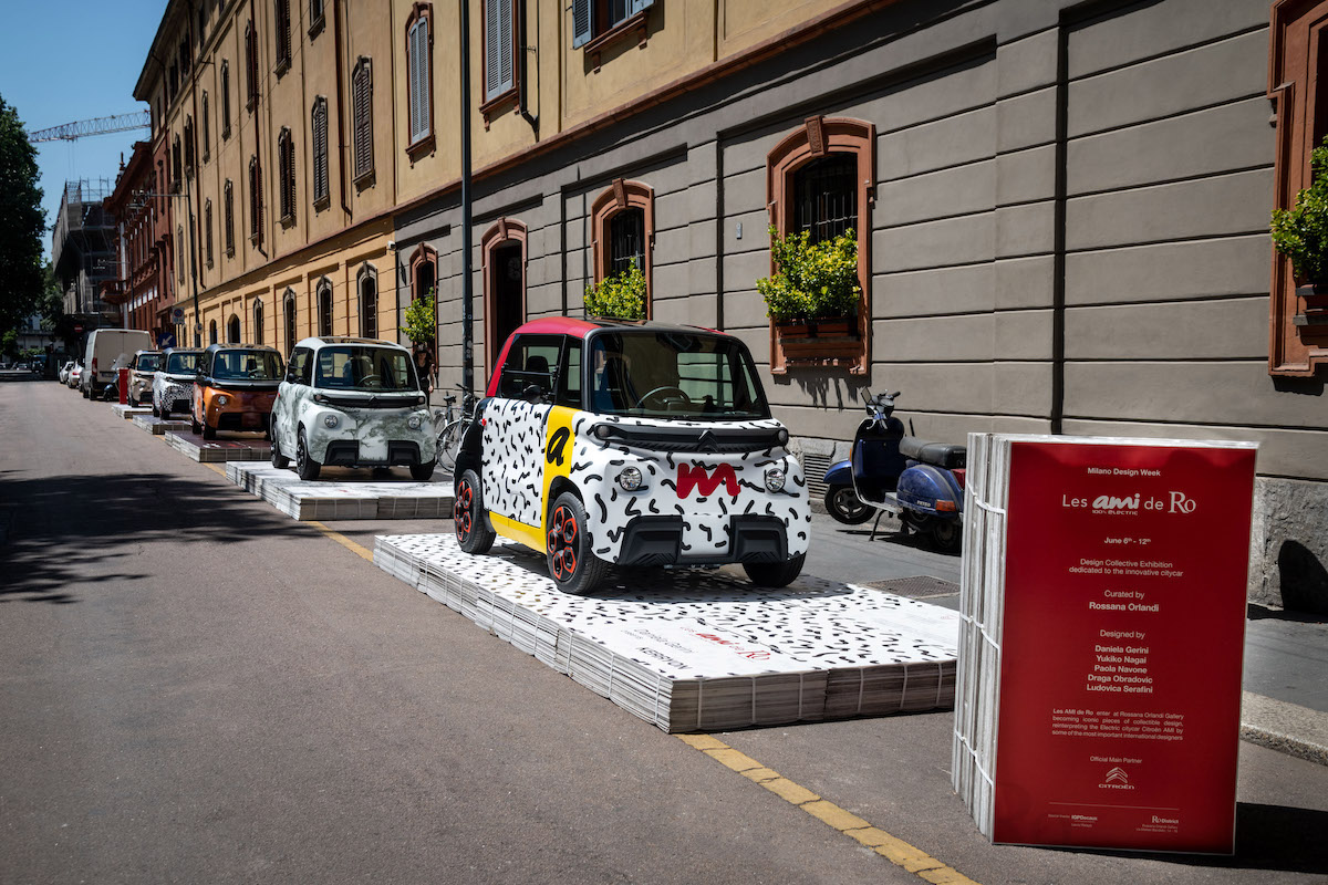 Citroen Ami 100% electric protagonista della Design Week Milanese Citroen Ami 100% electric protagonista della Design Week Milanese