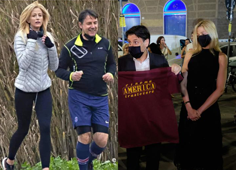 Giuseppe Conte e Olivia Paladino come non li avete mai visti, quanta passione Giuseppe Conte e Olivia Paladino come non li avete mai visti, quanta passione