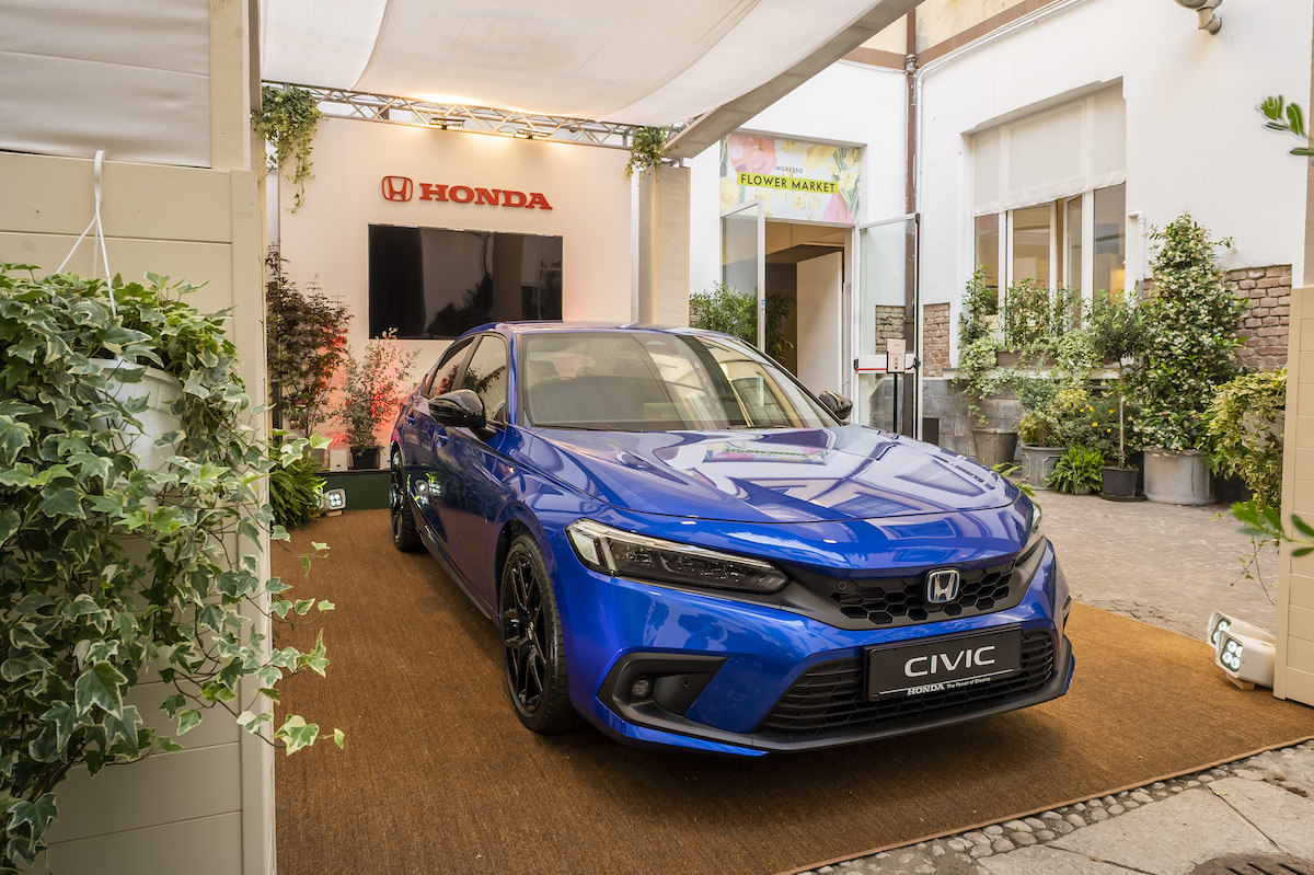 La nuova Honda Civic debutta la Fuori Salone di Milano durante la Design Week La nuova Honda Civic debutta la Fuori Salone di Milano durante la Design Week