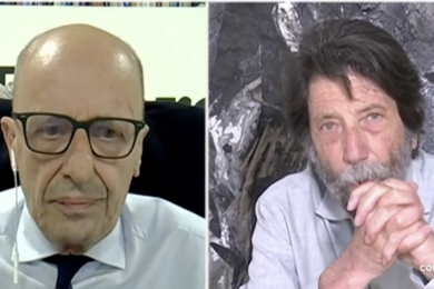 “Cremlino palazzo di merda”? Cacciari sbotta con Sallusti e… GUARDA IL VIDEO