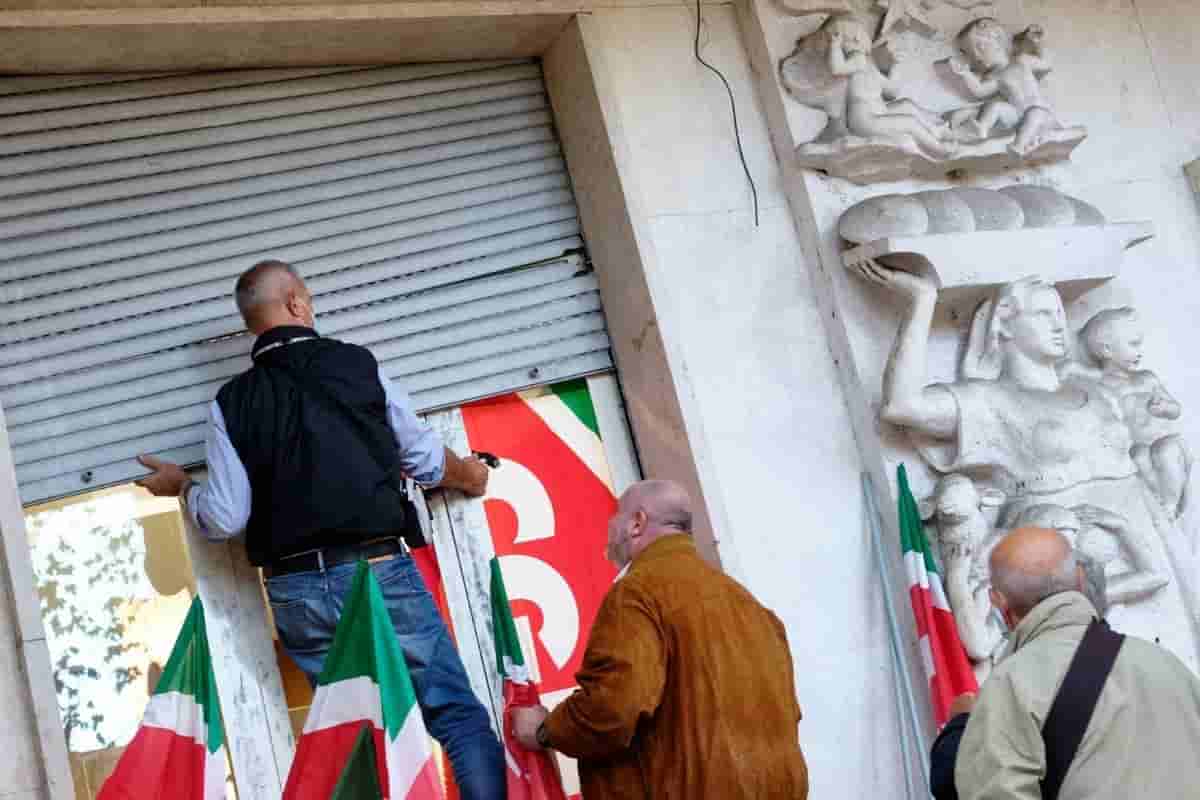 Assalto Forza Nuova alla Cgil: ipotesi nuovo processo per una frase sul web
