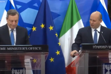 Ucraina: Bennett a Draghi: “Aiuteremo Italia ed Europa con nostro gas”