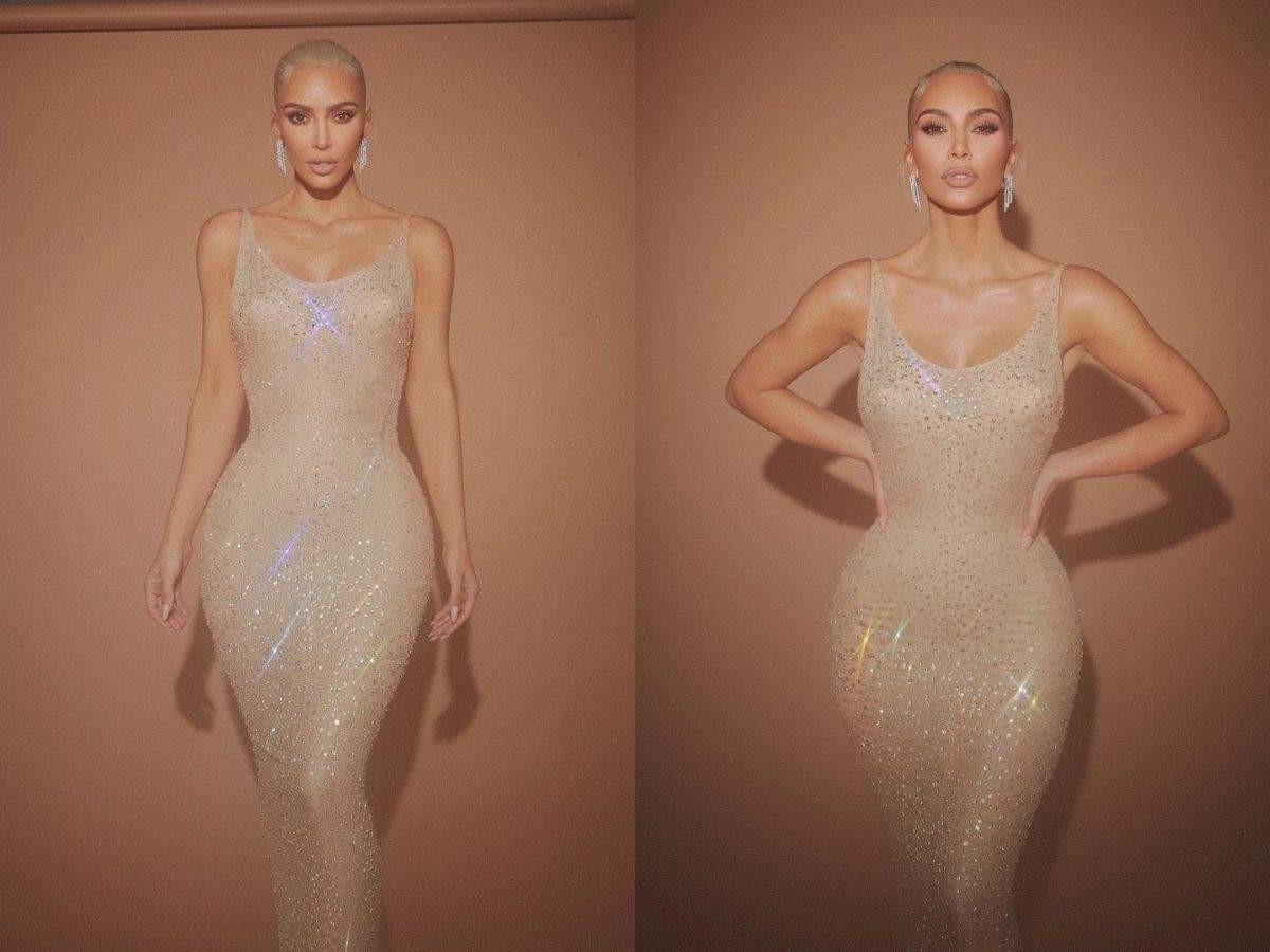 Kim Kardashian ha rovinato l’abito di Marilyn Monroe – FOTO