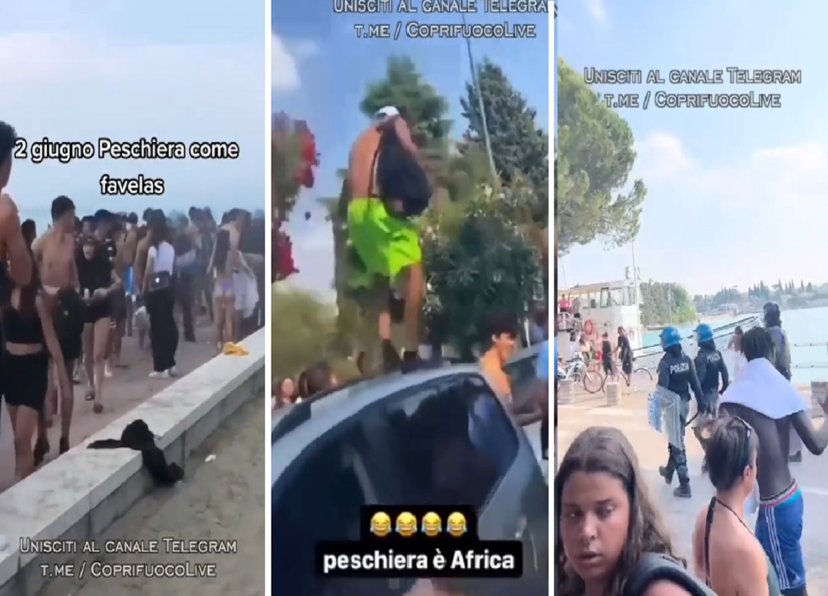 Maxirissa Garda: 4 denunciati per fatti di Peschiera Maxirissa Garda: 4 denunciati per fatti di Peschiera