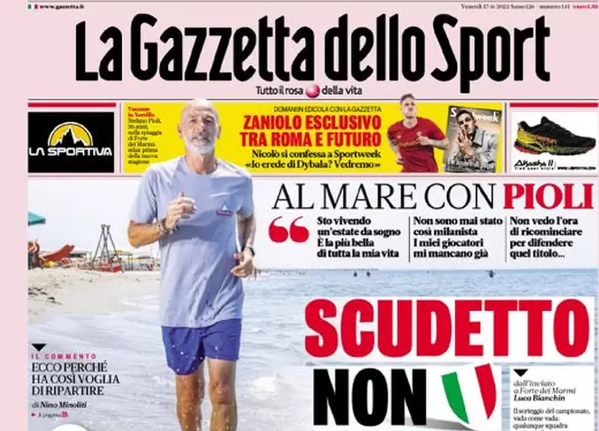 Prime pagine quotidiani sportivi 17 giugno 2022: il giorno di Lukaku all’Inter