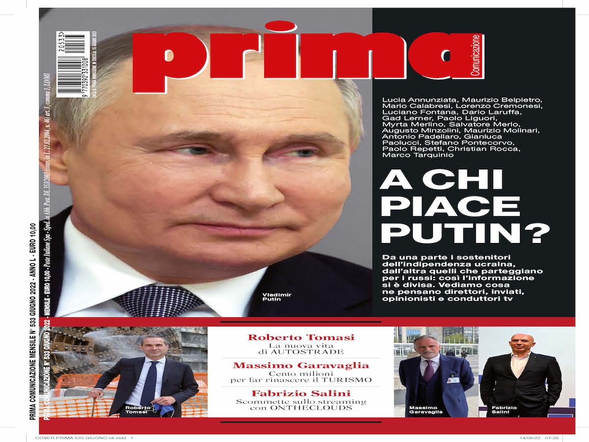 In edicola il nuovo numero di Prima Comunicazione di giugno 2022 In edicola il nuovo numero di Prima Comunicazione di giugno 2022