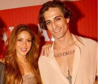 Shakira dimentica Piqué e pensa a Damiano dei Maneskin