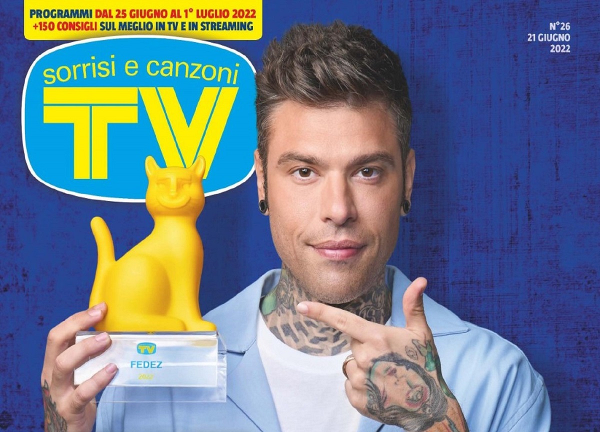 A Fedez il nuovo Telegatto di Sorrisi e Canzoni A Fedez il nuovo Telegatto di Sorrisi e Canzoni