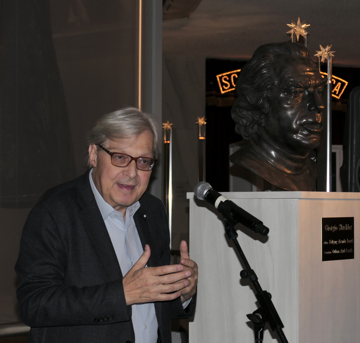 Giorgio Strehler un dono dall’arte di Wolfgang Alexander Kossuth