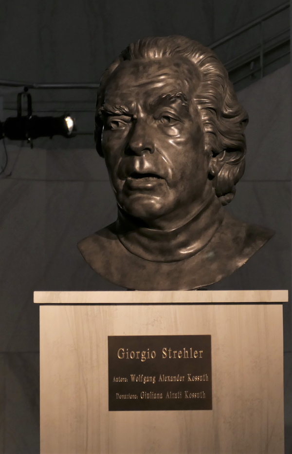 Giorgio Strehler un dono dall’arte di Wolfgang Alexander Kossuth
