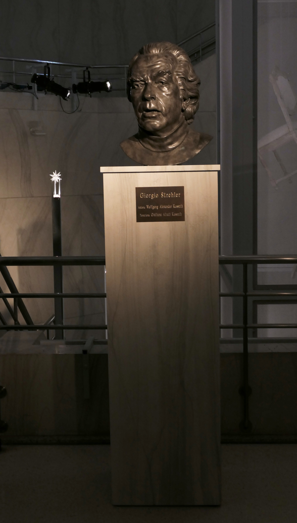 Giorgio Strehler un dono dall’arte di Wolfgang Alexander Kossuth