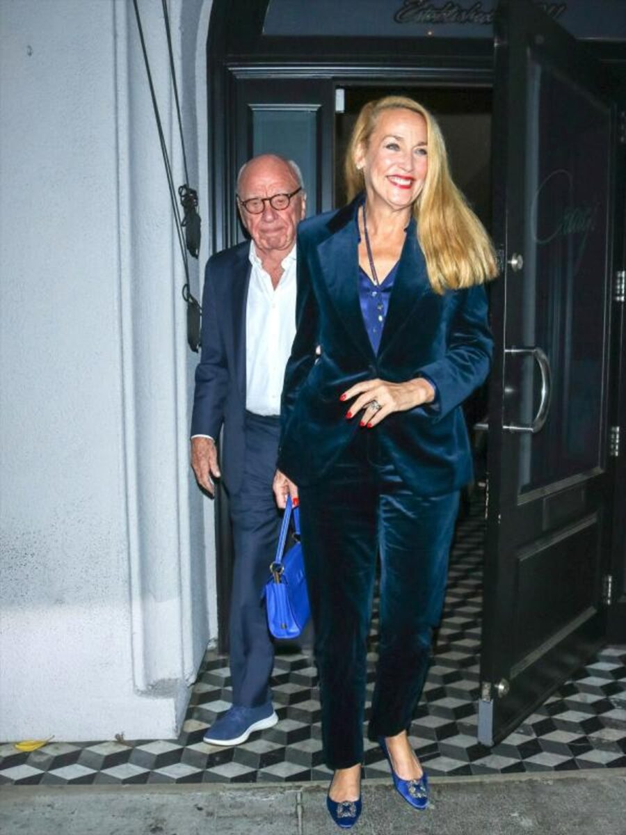 Murdoch e Jerry Hall sull’orlo del divorzio: ma il suo impero è al sicuro