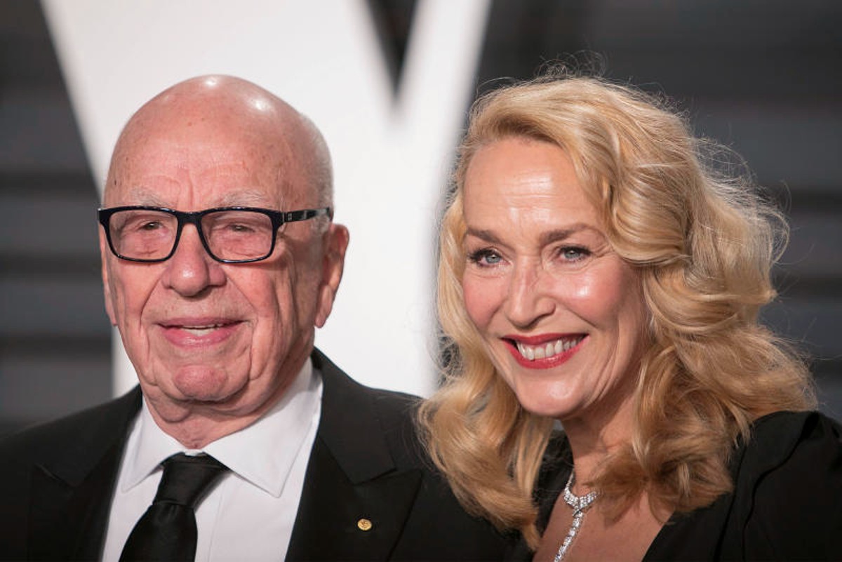 Murdoch e Jerry Hall sull’orlo del divorzio: ma il suo impero è al sicuro
