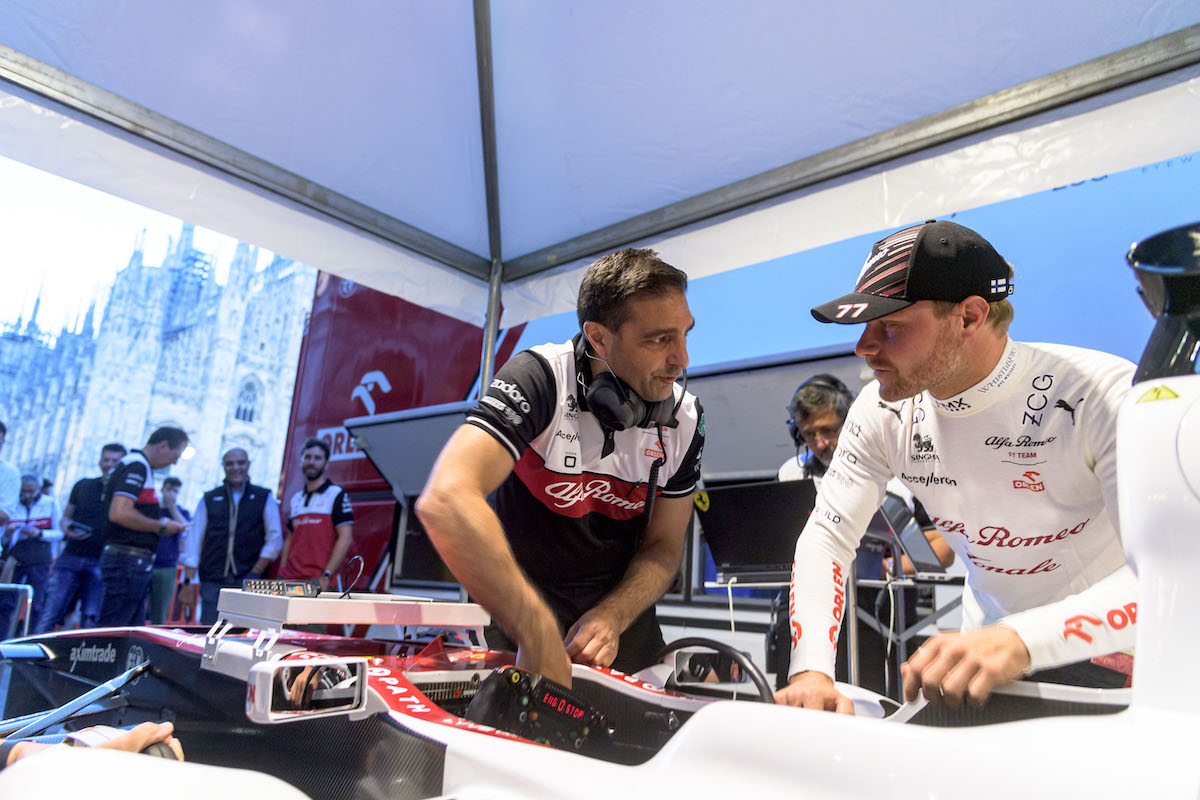 Alfa Romeo sveglia Milano con la F1 Alfa Romeo sveglia Milano con la F1