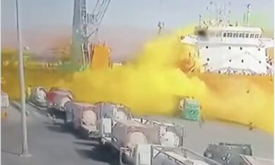 Giordania, fuga di gas nel porto di Aqaba: morti e feriti