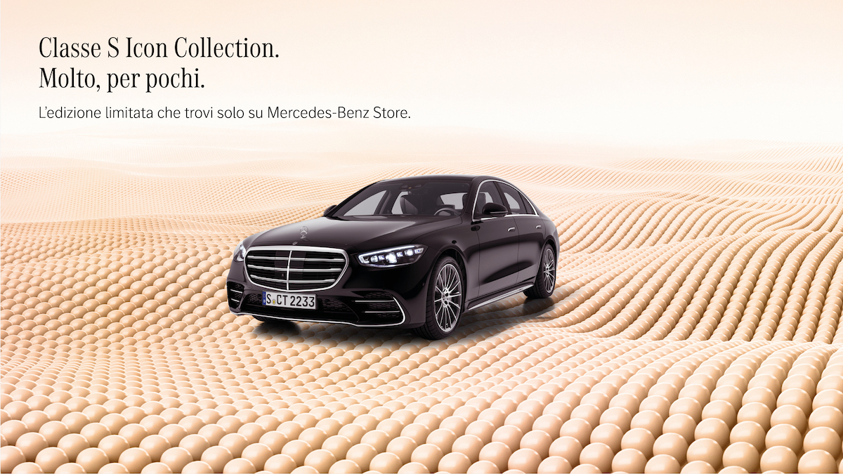 Mercedes: solo on line le nuove Classe E e Classe S Icon Collection Mercedes: solo on line le nuove Classe E e Classe S Icon Collection