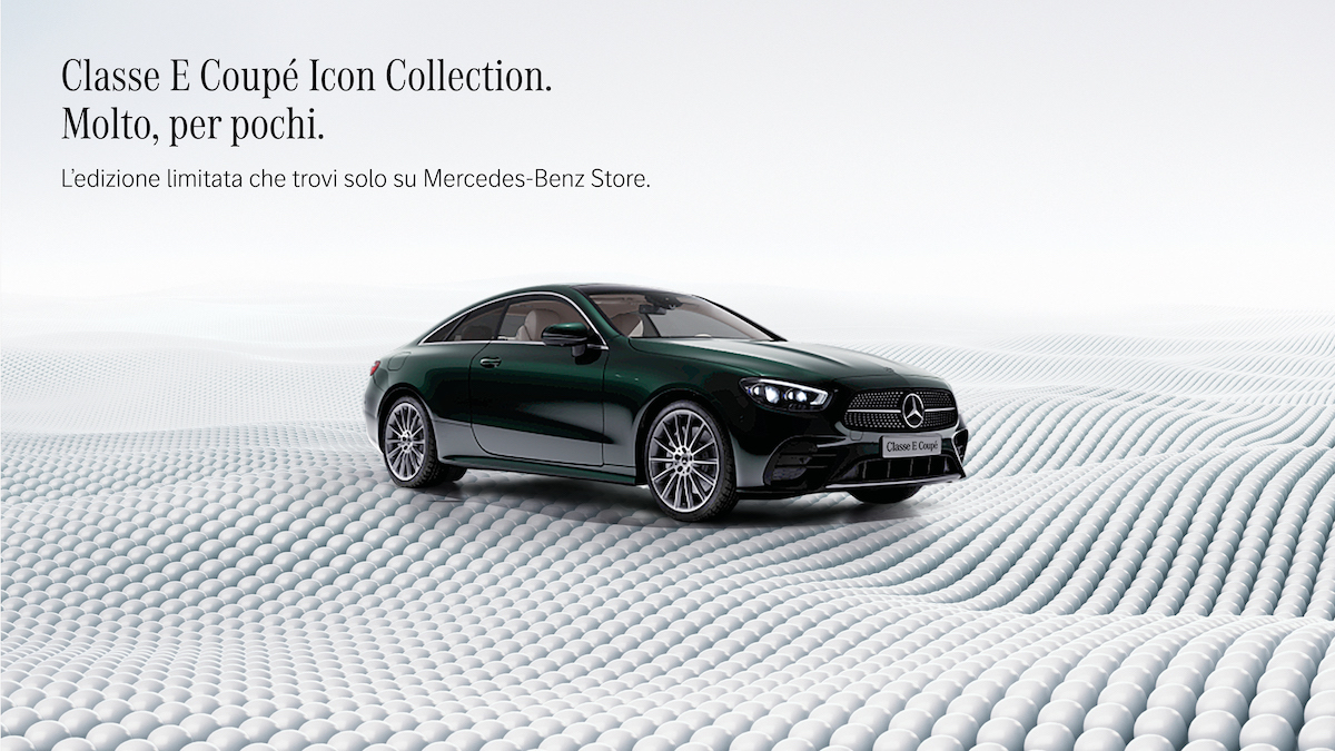Mercedes: solo on line le nuove Classe E e Classe S Icon Collection Mercedes: solo on line le nuove Classe E e Classe S Icon Collection