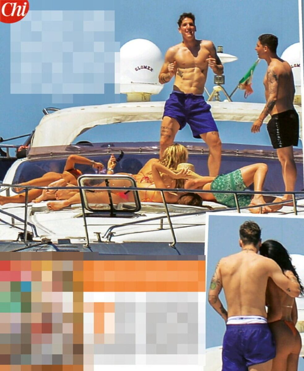 Nicolò Zaniolo amore in alto mare con Kejdis Bardhi – FOTO