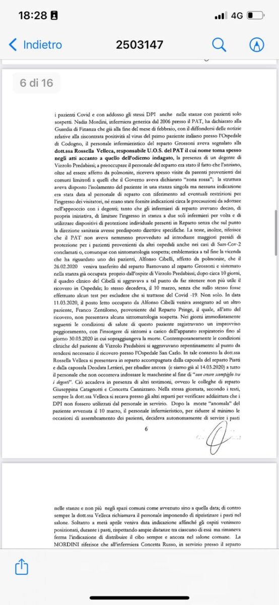 Trivulzio, il giudice: “Indagate”. Respinta l’archiviazione richiesta dal pm