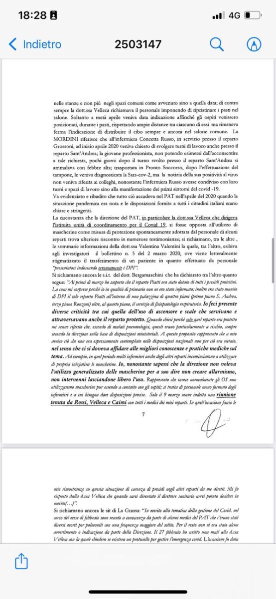 Trivulzio, il giudice: “Indagate”. Respinta l’archiviazione richiesta dal pm