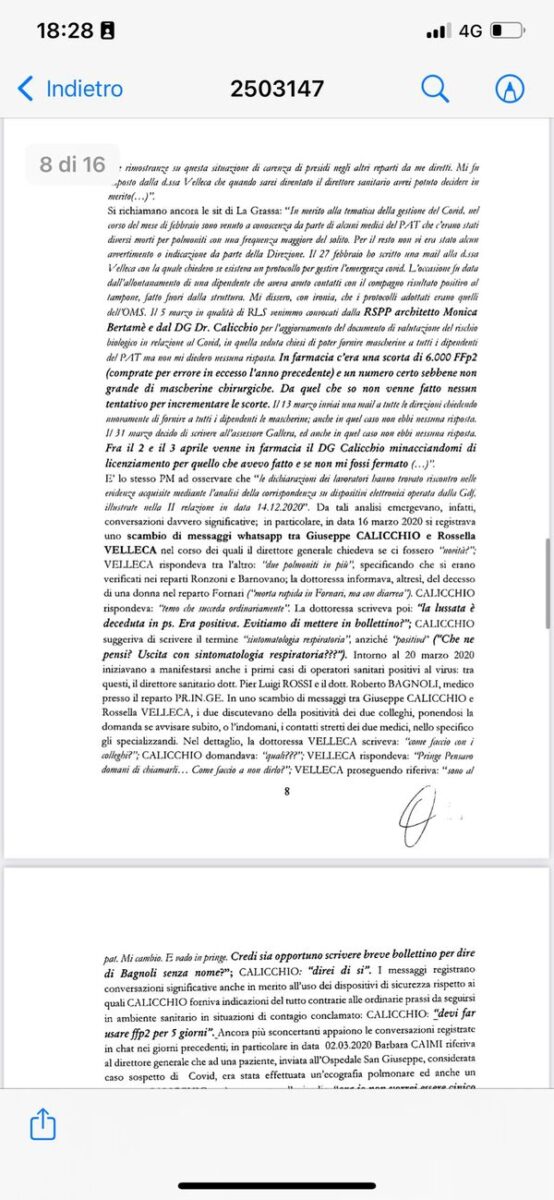 Trivulzio, il giudice: “Indagate”. Respinta l’archiviazione richiesta dal pm