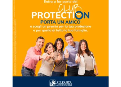Alleanza Assicurazioni, lanciata iniziativa “Club Protection”
