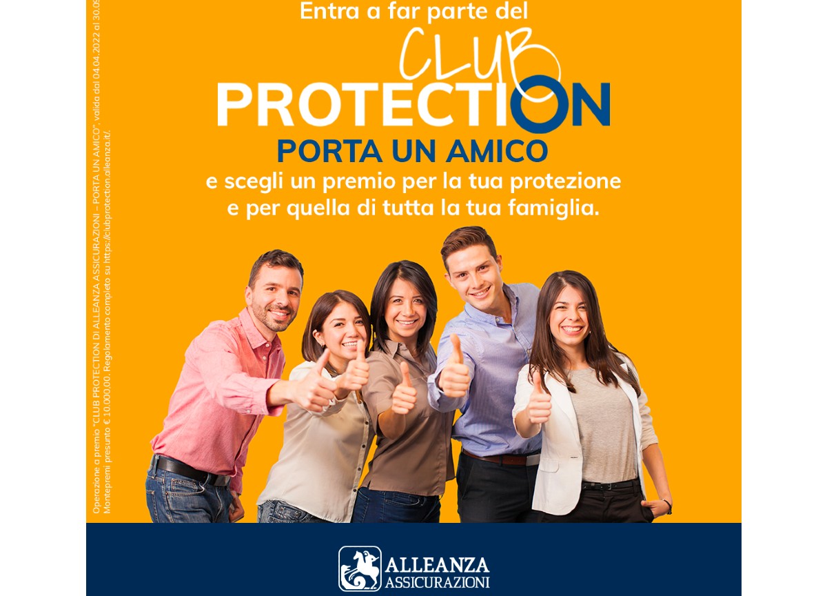 Alleanza Assicurazioni, lanciata iniziativa “Club Protection” Alleanza Assicurazioni, lanciata iniziativa “Club Protection”