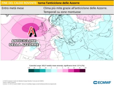Meteo, fine del caldo. C’è la data. Confermato. Ufficiale. Scritto