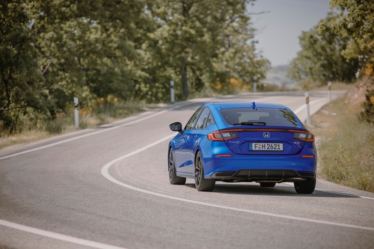 Honda Civic e:HEV: l’ibrida in chiave sportiva