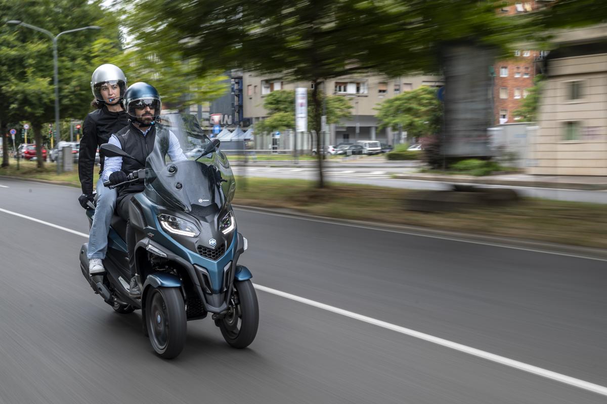 Nuovo Piaggio MP3: leader ancora più sicuro