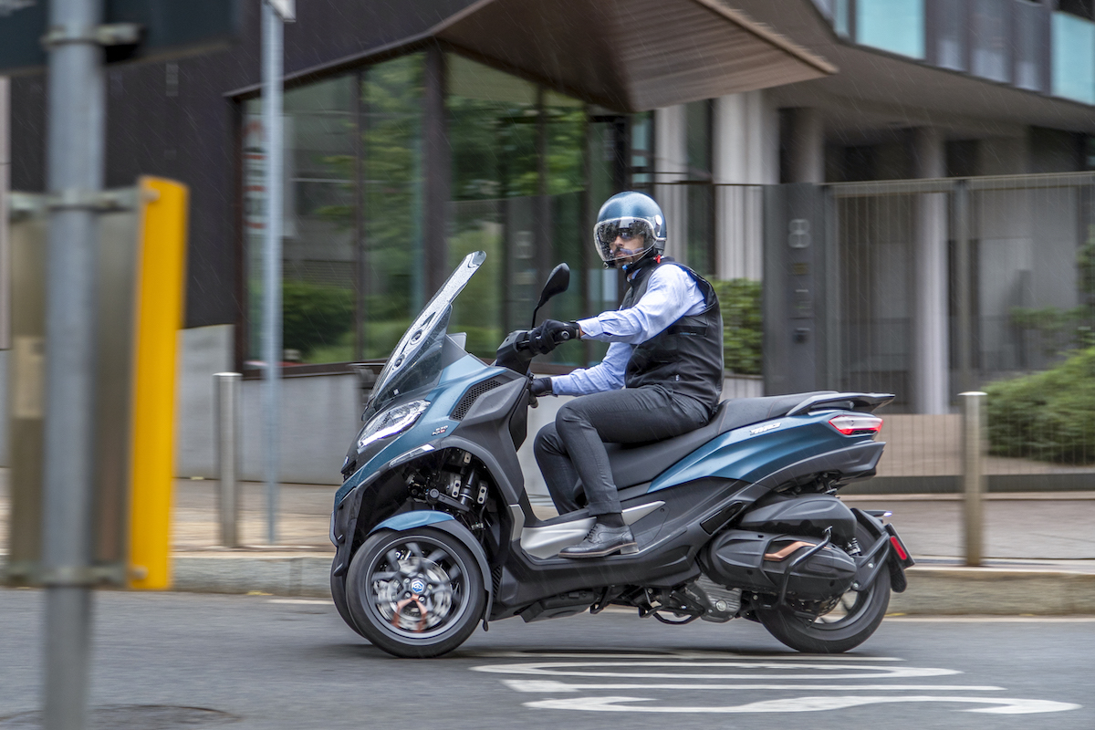 Nuovo Piaggio MP3: leader ancora più sicuro