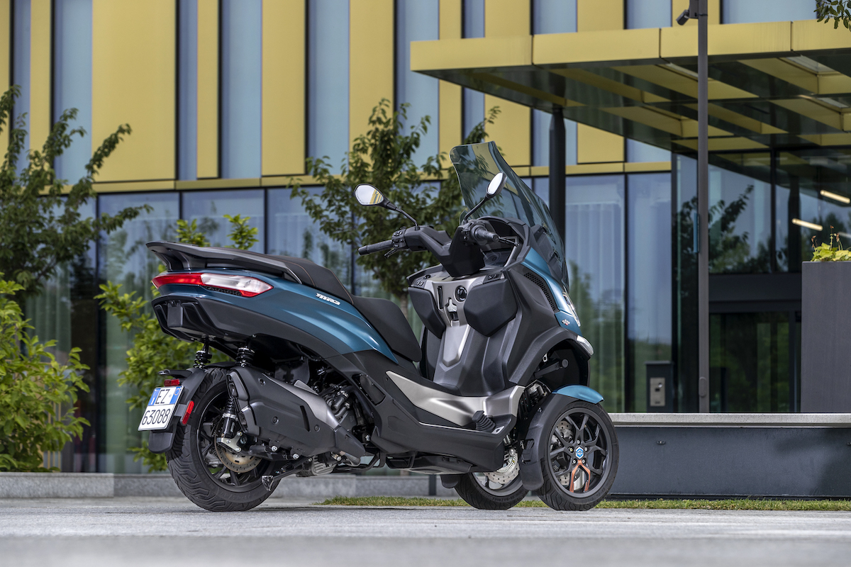 Nuovo Piaggio MP3: leader ancora più sicuro