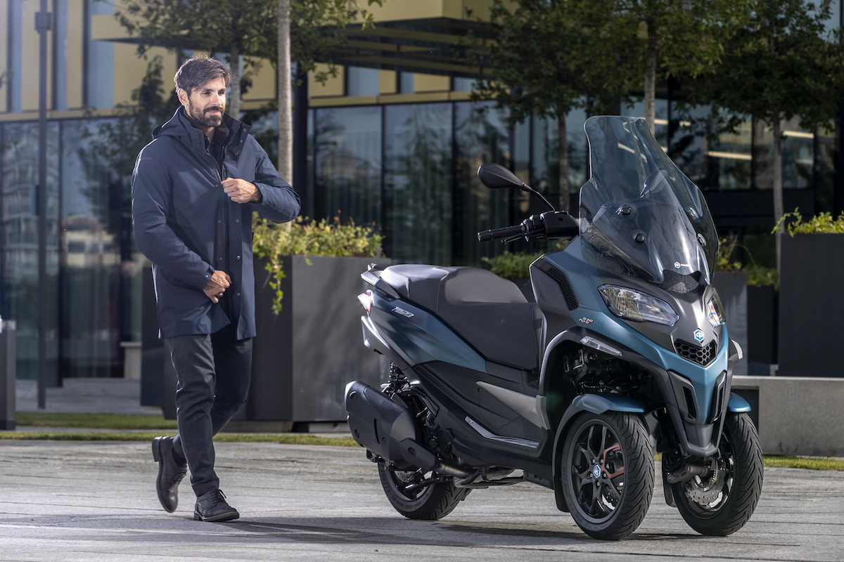 Nuovo Piaggio MP3: leader ancora più sicuro