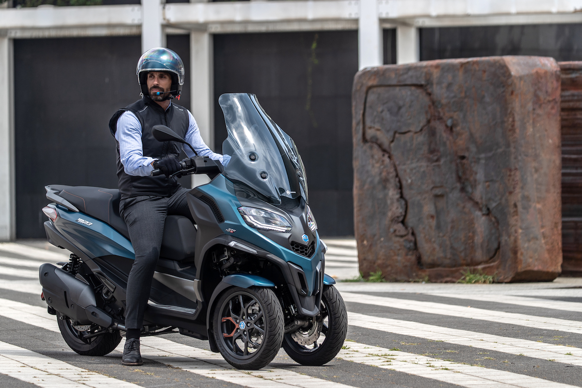 Nuovo Piaggio MP3: leader ancora più sicuro
