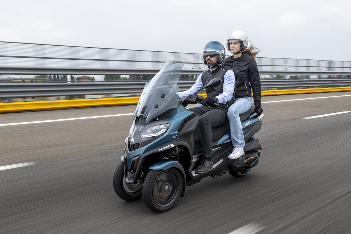 Nuovo Piaggio MP3: leader ancora più sicuro