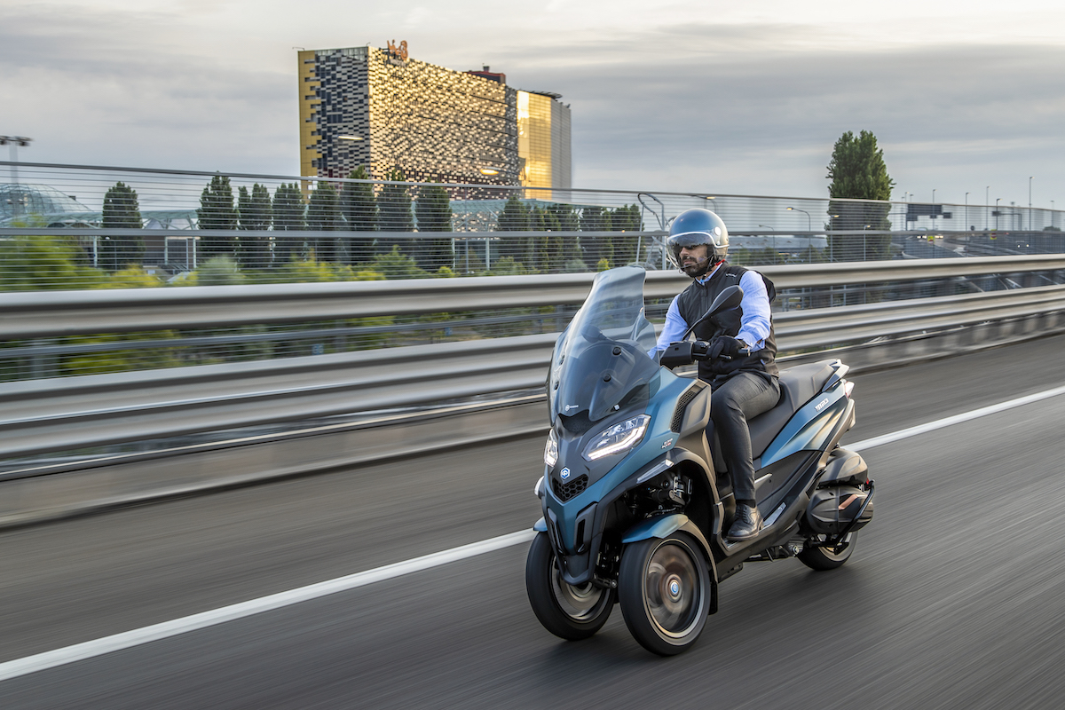 Nuovo Piaggio MP3: leader ancora più sicuro